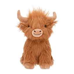 Highland Cow 8-in Dog Toy  Multipet